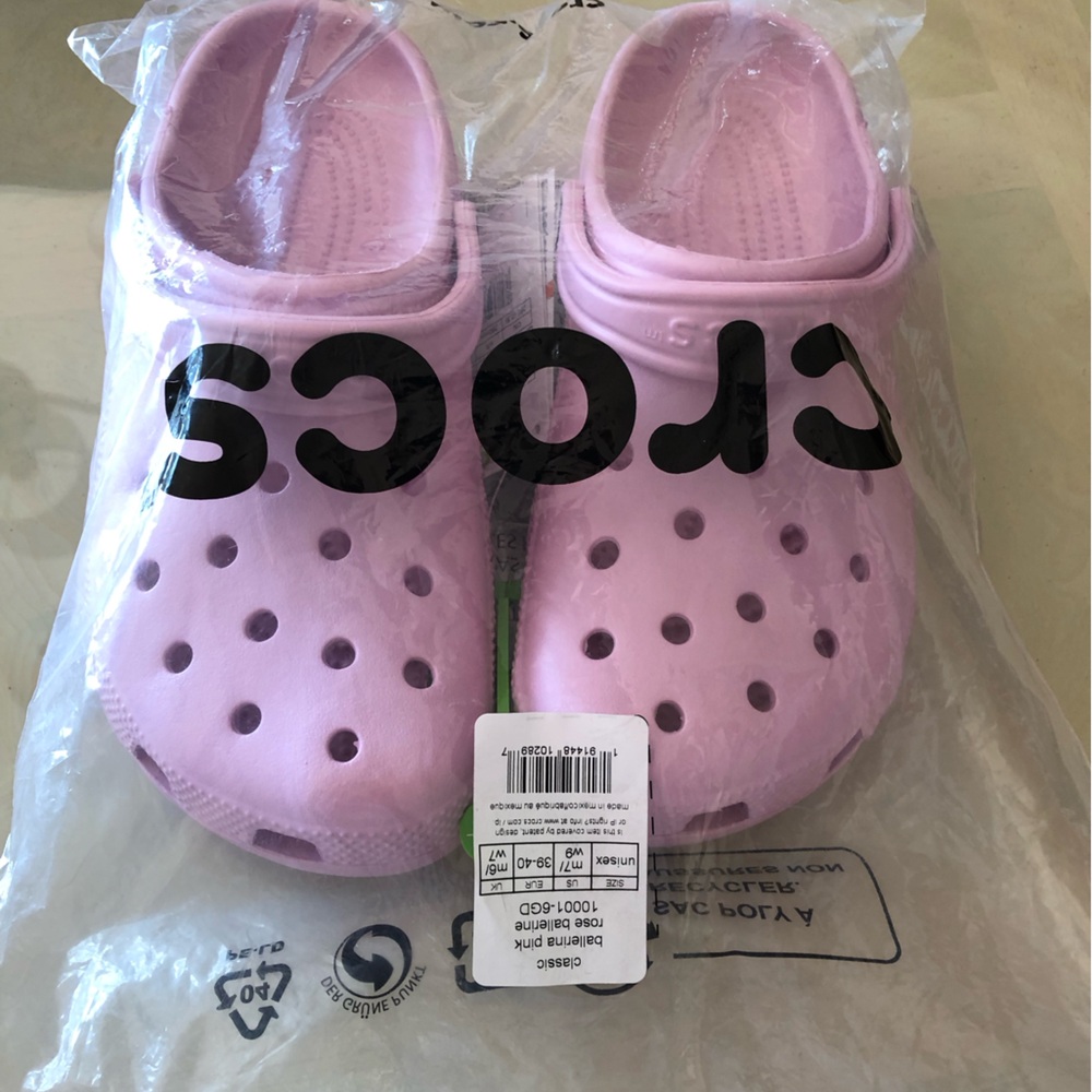 CROCS Pink Sandals & Flip Flops with Ventilation Holes